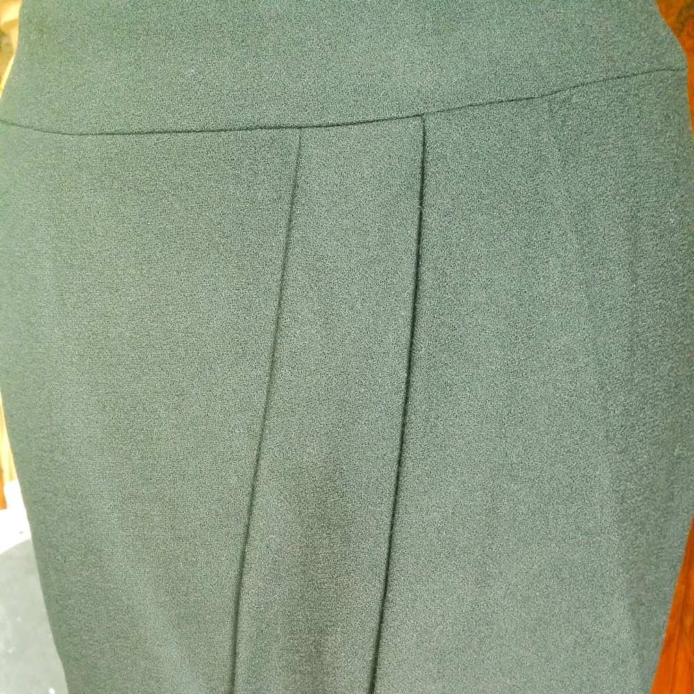 Vintage wool crepe skirt